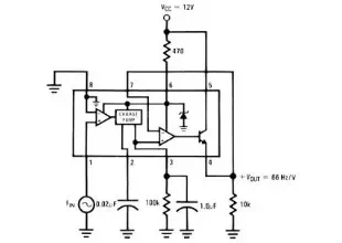ic lm2917 frequency to voltage