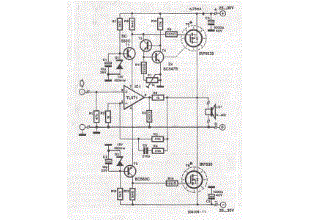 Electronics Mosfet power amplifier schematics