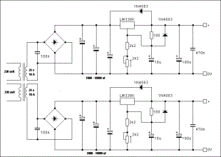 power supply variable with lm338