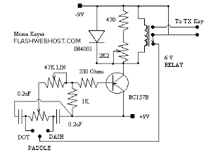 Morse Keyer circuit