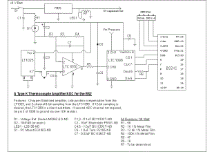 Precision thermocouple signal amplifier