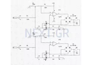 Precision Analog VU-meter Circuit