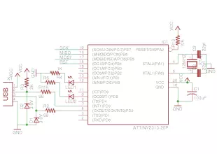 Simplest and low cost USB AVR