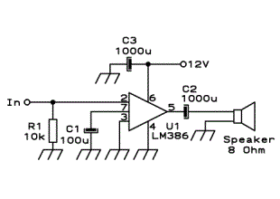 Circuit Project: Small Audio Amplifiers Using LM386 and NE5534