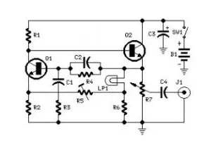 1KHZ Sine Wave Generator Circuit