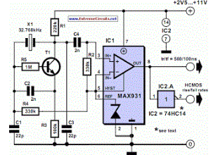 Very Low Power 32kHz Oscillator