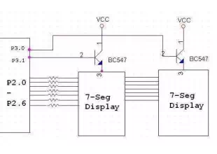 Interfacing seven segment to microcontroller