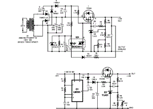 Linear MOSFET voltage regulator