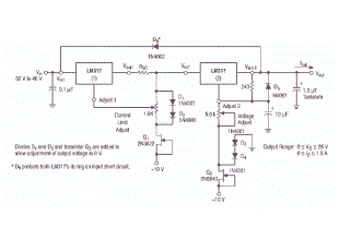 Power Supply with Adjustable Current and Voltage
