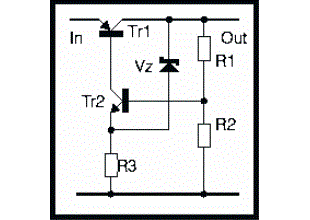 Regulation with transistors