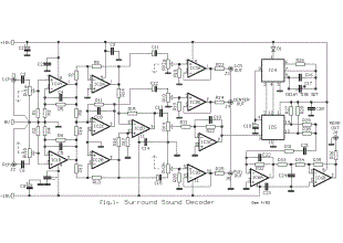 audio surround decoder circuit diagram