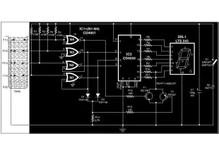 Fluid Level Detector Circuit PCB