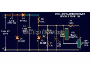 Remote Control Tester Circuit PCB