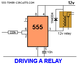 driving a relay