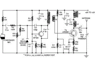 transmitter circuit diagram