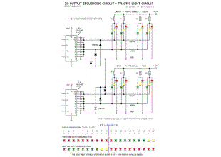 traffic light circuit diagram