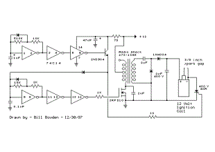 CDI Capacitor Discharge Ignition Circuit