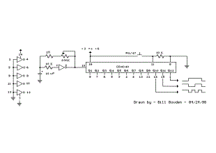 CD4040 Generating Long Time Delays Circuit