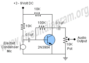 microphone preamp circuit