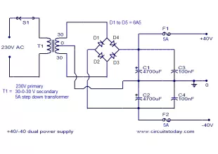 150 watt amplifier circuit