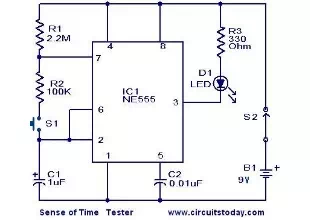 Sense of Time tester circuit