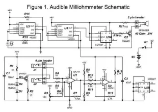Audible Milliohmmeter with 555