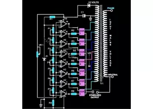 diagram shows rather simple voltage