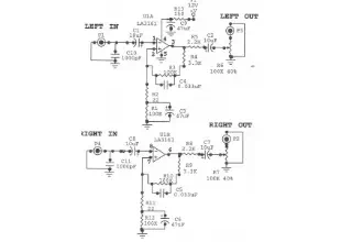 LA3161 based Preamplifier circuit with explanation