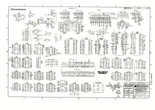 Original Macintosh 512K Logic Board Schematic