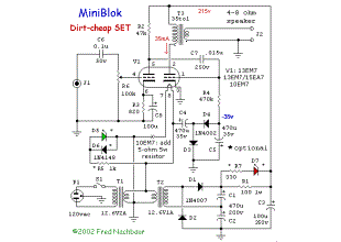 The MiniBlok SET Amp