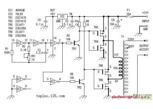 Circuit DIY of the inverter (picture and text is explained in detail)