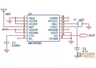 Duplexing wireless series transmission scheme of the one-chip computer