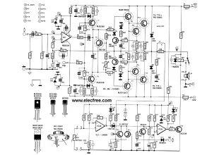 High power transistor amplifier circuits
