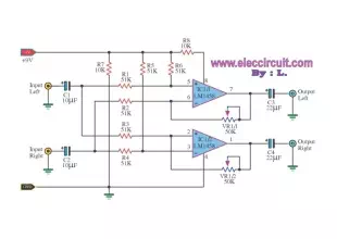 Cheap surround sound system circuit diagram