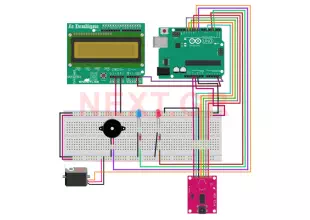 RFID security access project using Arduino Uno