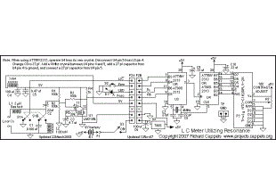 AVR Inductance / Capacitance meter