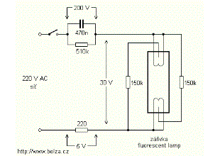 Energy Saving Night Light circuit