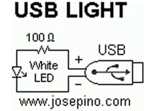 USB powered LED