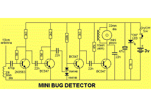 FM Bug detector 80 - 150 MHz