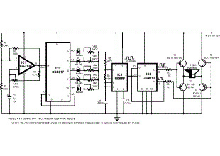 high voltage low current supply circuit diagram