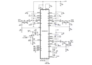 ISL9440 quad output circuit power supply design