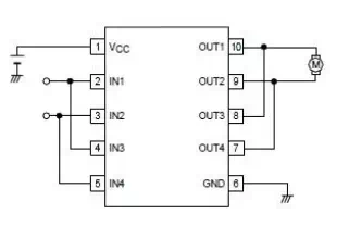 LB1948M motor control driver electronic circuit design