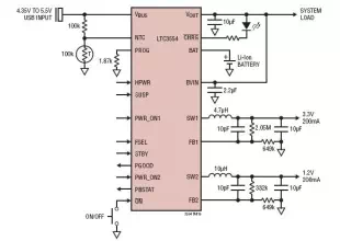 Power management integrated circuit LTC3554