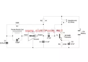 MK484 AM radio circuit design project