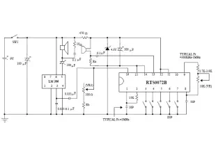 Voice changer circuit diagram electronic projects using RTS0072B