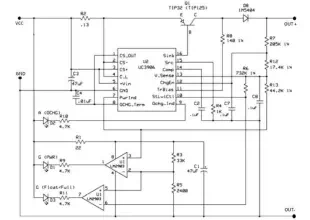 UC3906 battery charger controller circuit