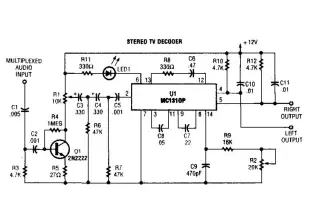 Stereo TV Decoder Circuit