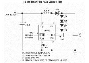 DC/DC LED Driver in ThinSOT