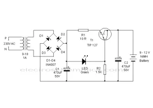 NiMH Battery Charger Circuit