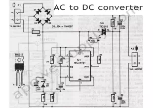 Voltage to Frequency Converter Circuit